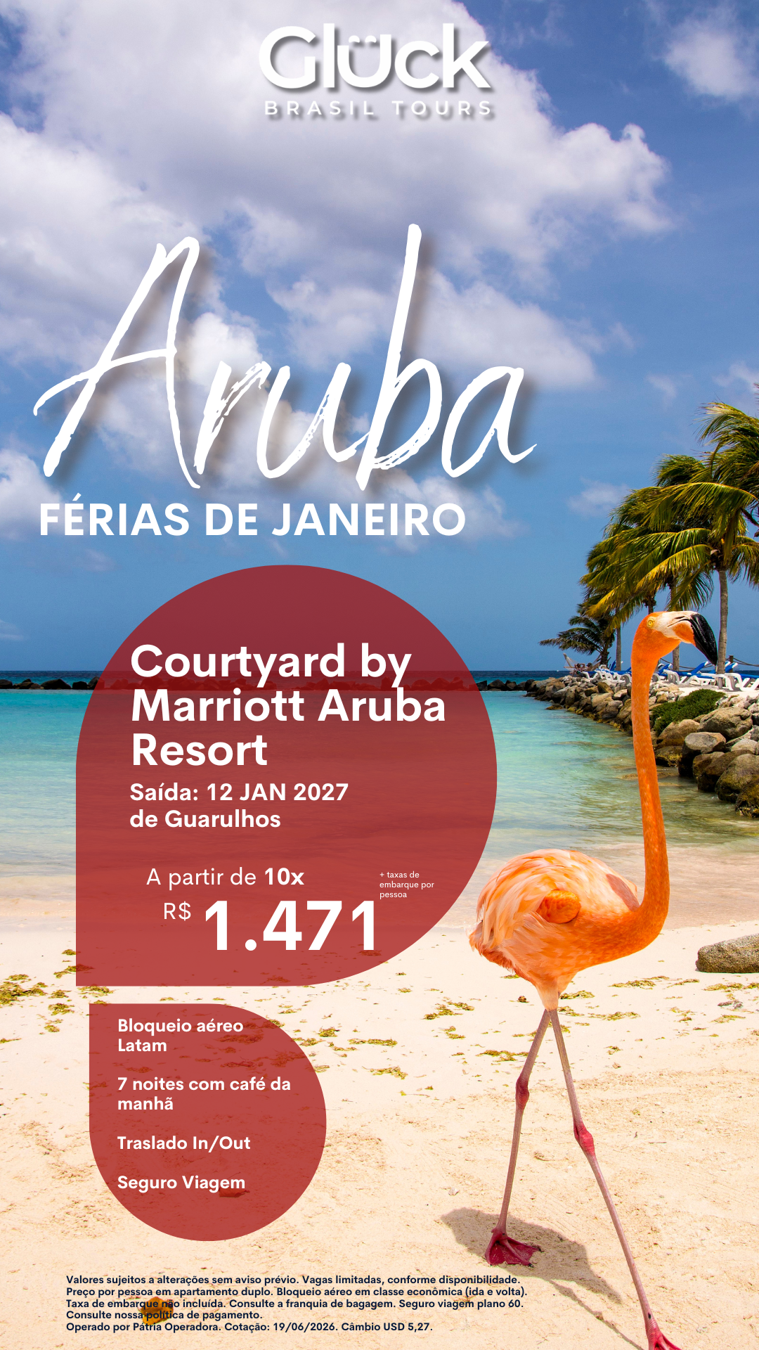 Aruba · Férias de Janeiro